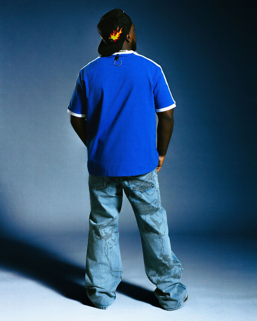 P/O X BLADI Print Denim