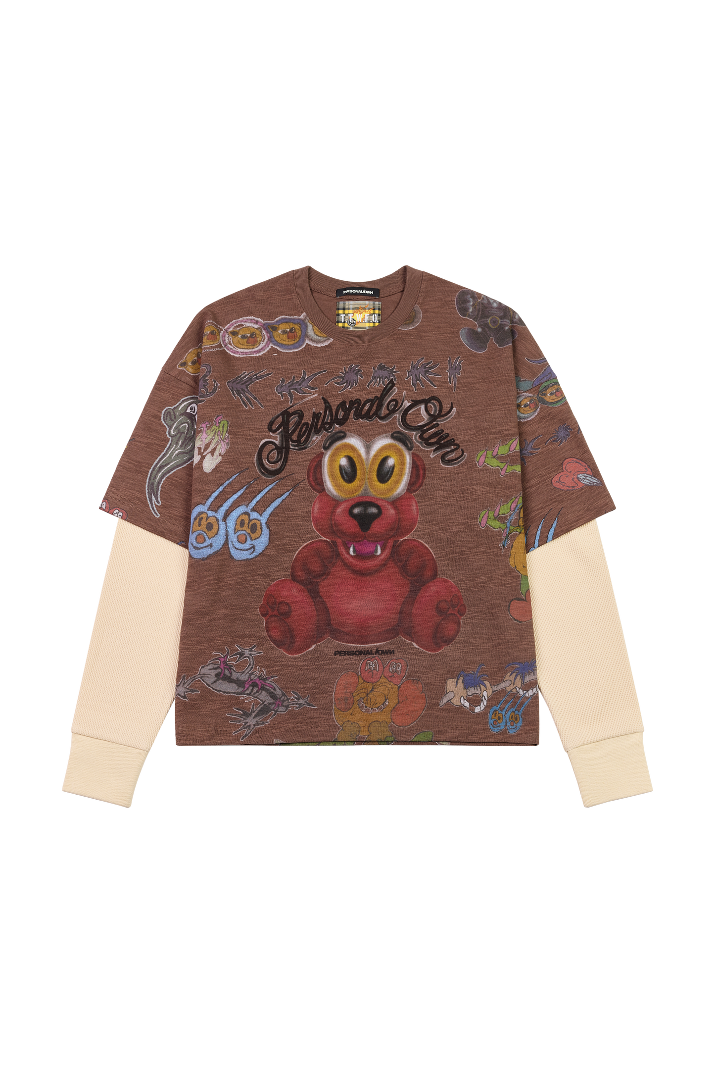 P/O X BLADI Double Sleeves Tee