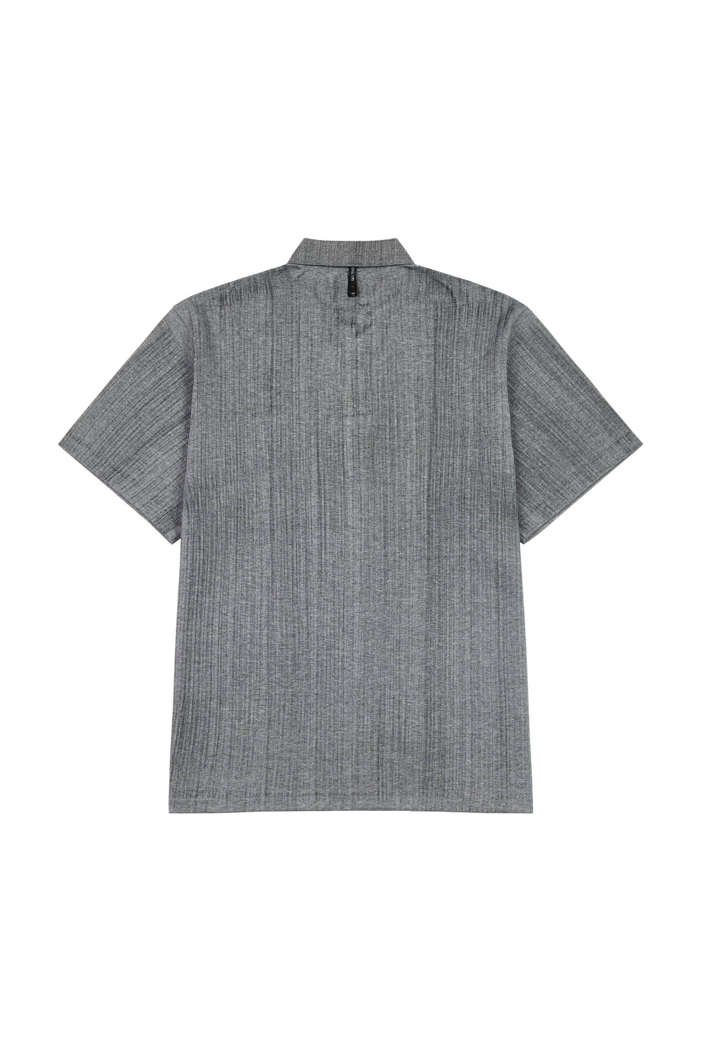 Brush Pinstripe Polo Tee