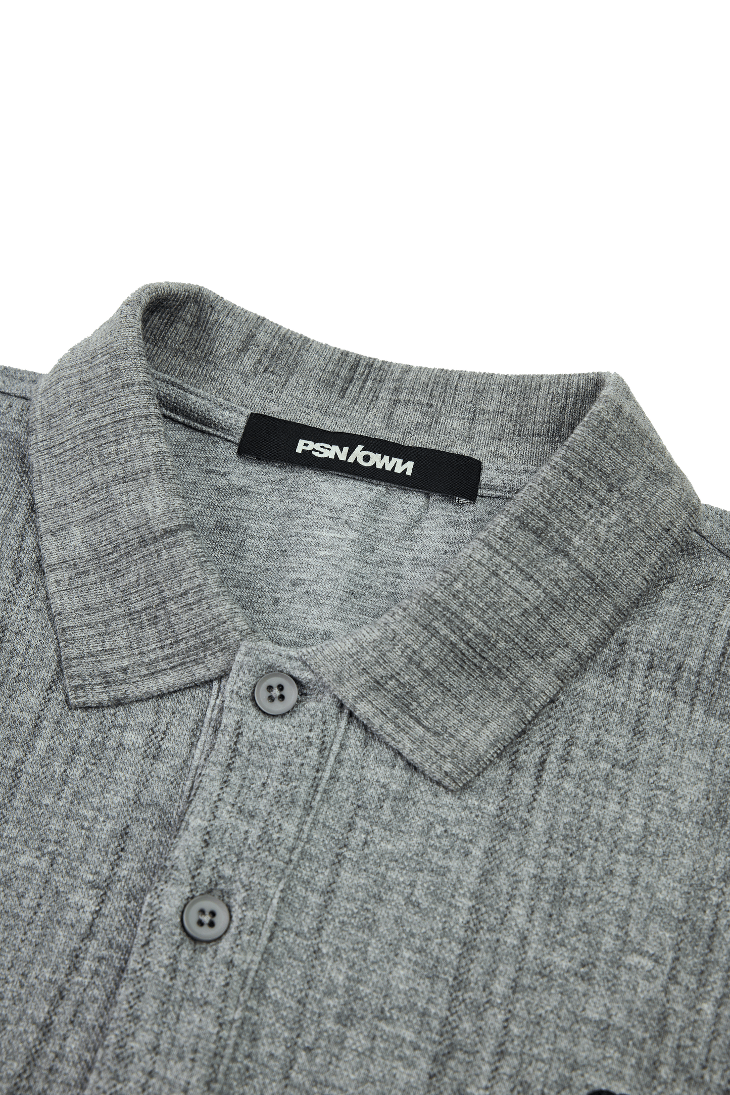 Brush Pinstripe Polo Tee