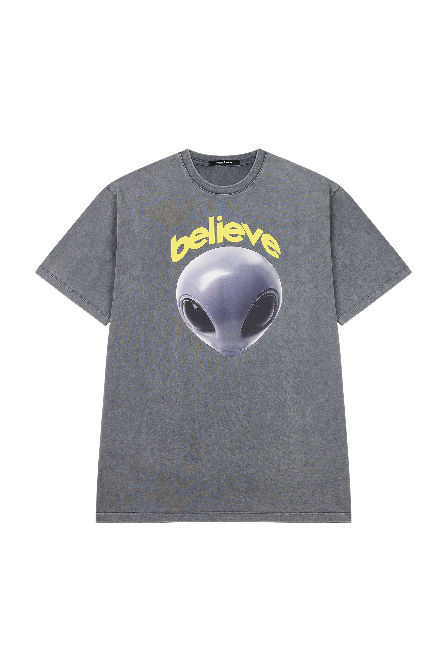 BELIEVE Alien Face Tee