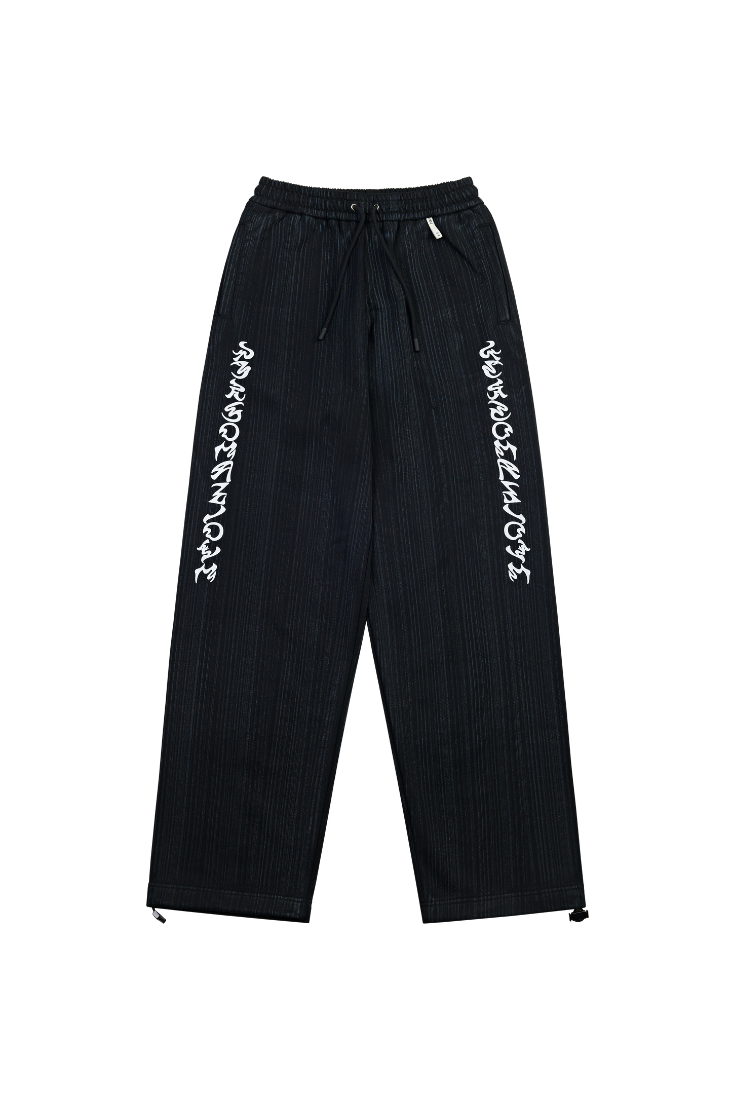 Brush Pinstripe French Terry Trousers