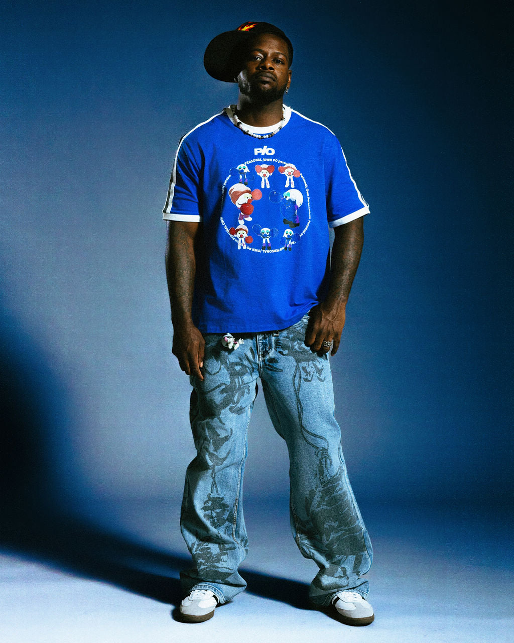 P/O X BLADI Print Denim